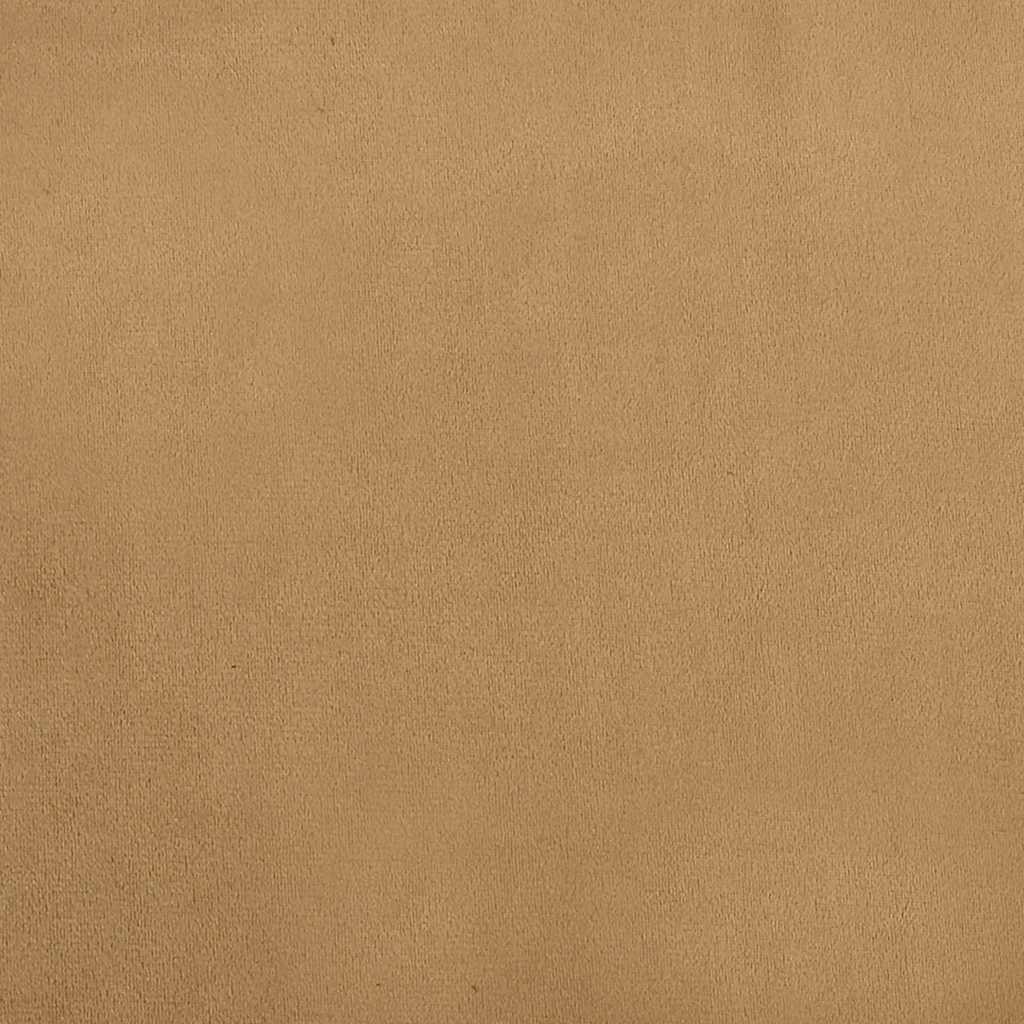 Hundebett Braun 60x40x30 cm Samt