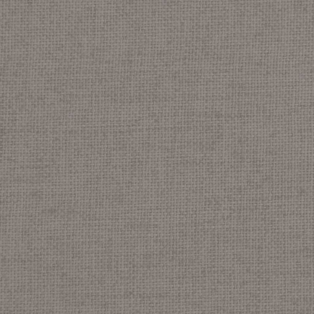 Hundebett Taupe 70x40x24 cm Stoff