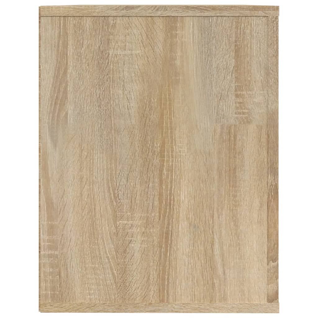 Schuhregal Sonoma-Eiche 75x35x45 cm Holzwerkstoff