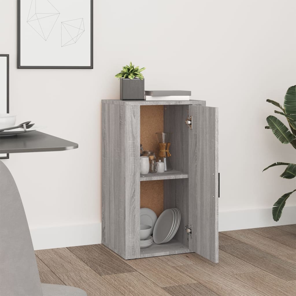 Sideboard Grau Sonoma 40x33x70 cm Holzwerkstoff