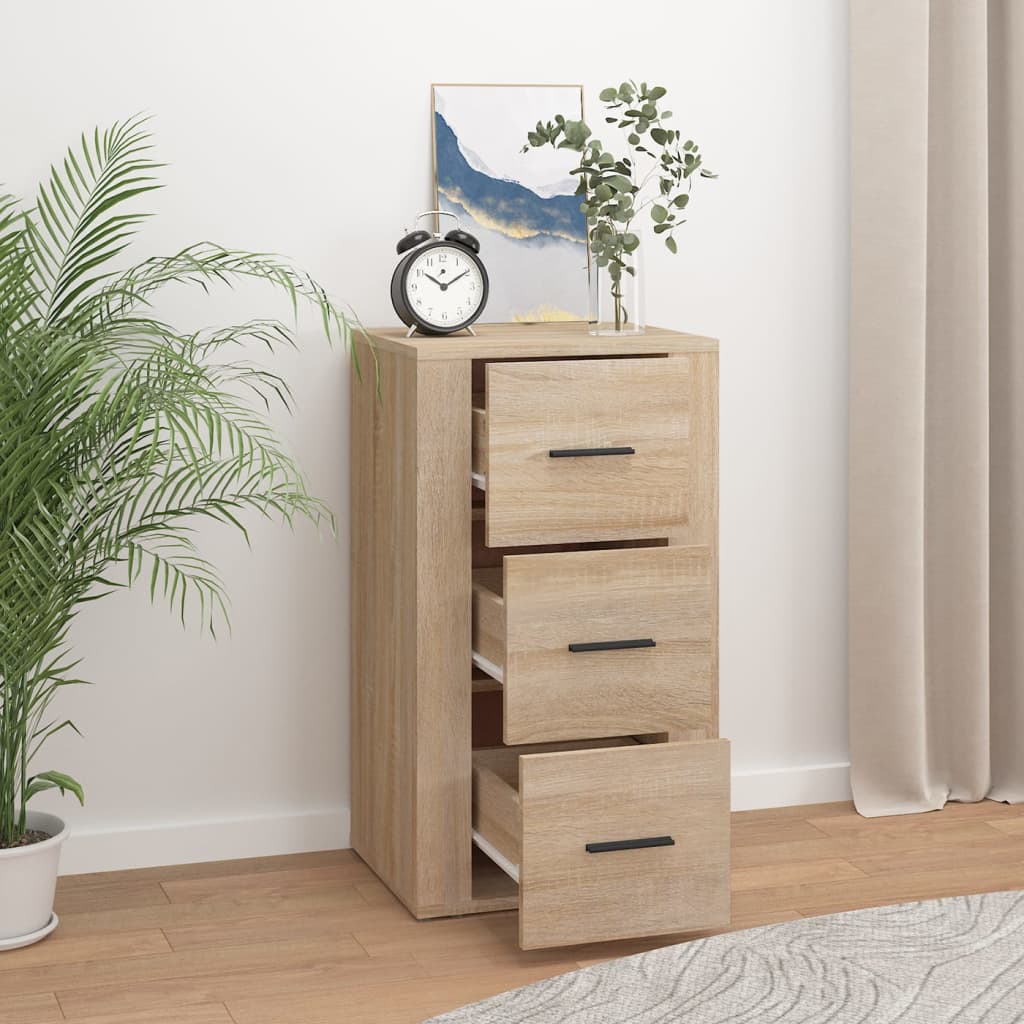 Sideboard Sonoma-Eiche 40x33x70 cm Holzwerkstoff