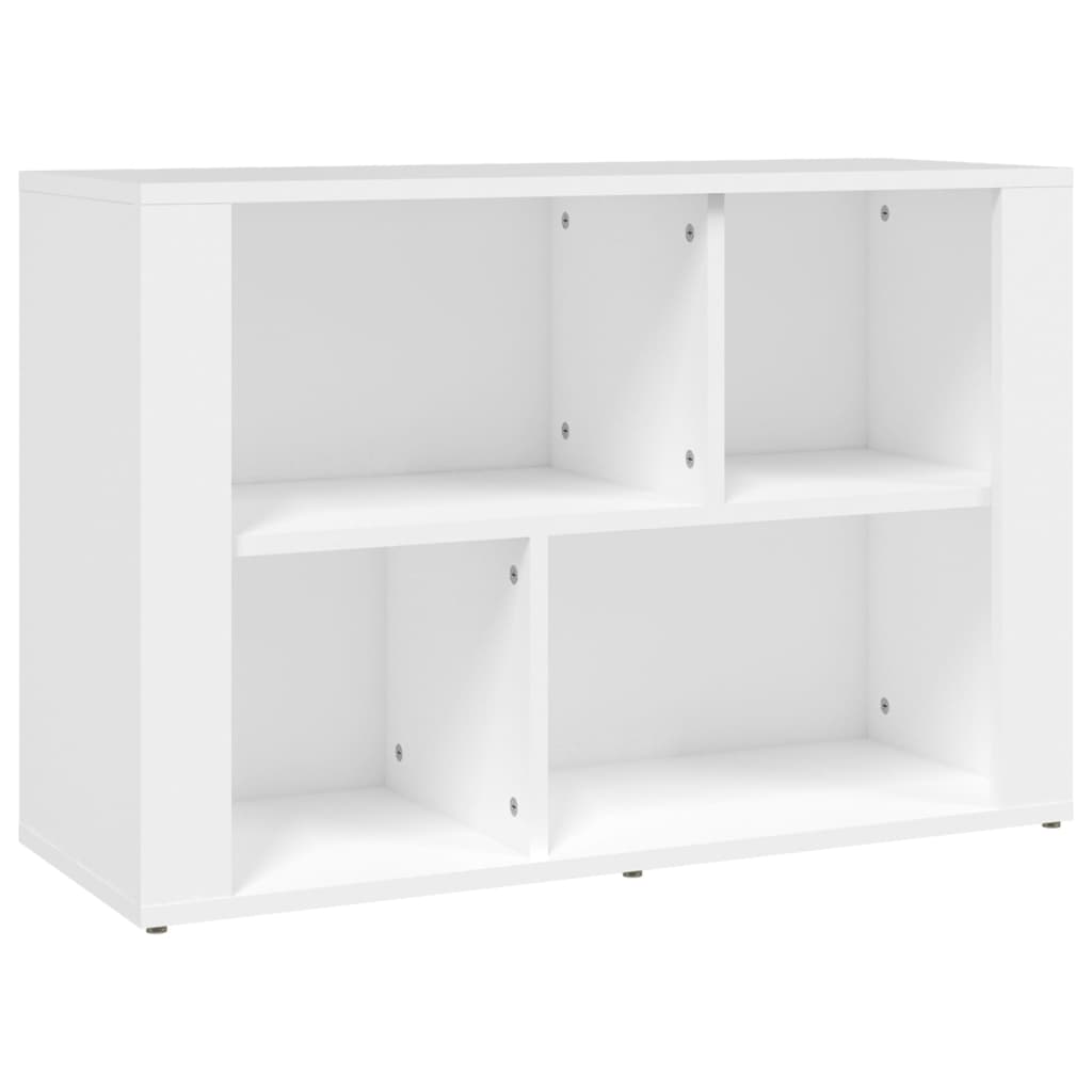 Sideboard Weiß 80x30x54 cm Holzwerkstoff