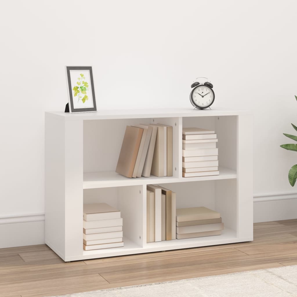 Sideboard Weiß 80x30x54 cm Holzwerkstoff