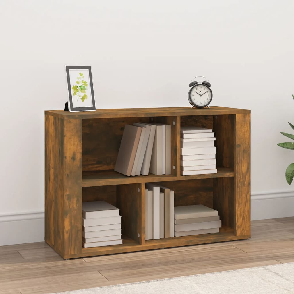 Sideboard Räuchereiche 80x30x54 cm Holzwerkstoff