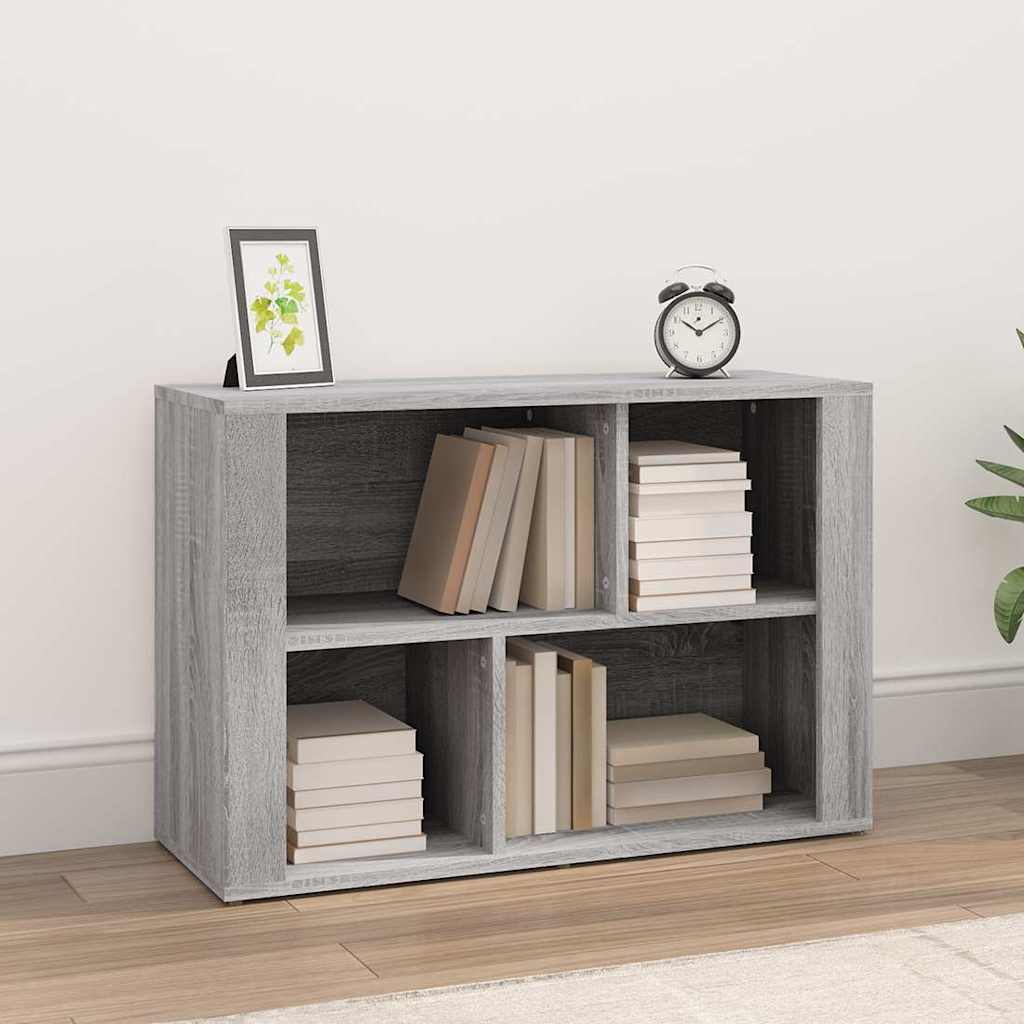 Sideboard Grau Sonoma 80x30x54 cm Holzwerkstoff