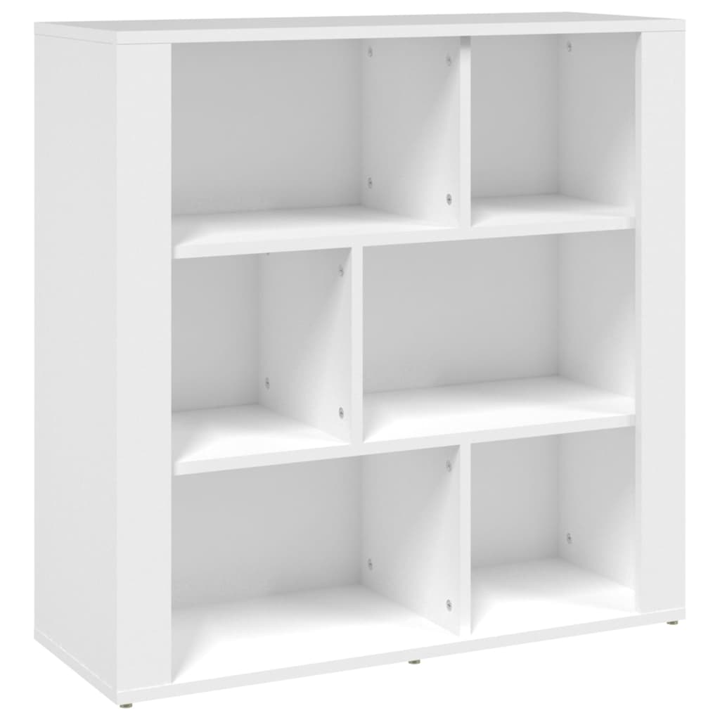 Sideboard Weiß 80x30x80 cm Holzwerkstoff