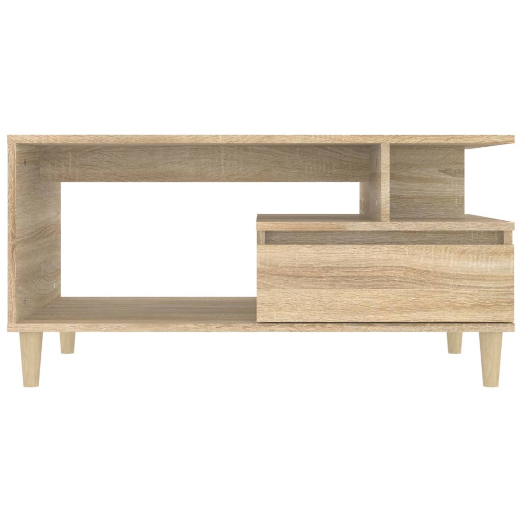 Couchtisch Sonoma-Eiche 90x49x45 cm Holzwerkstoff