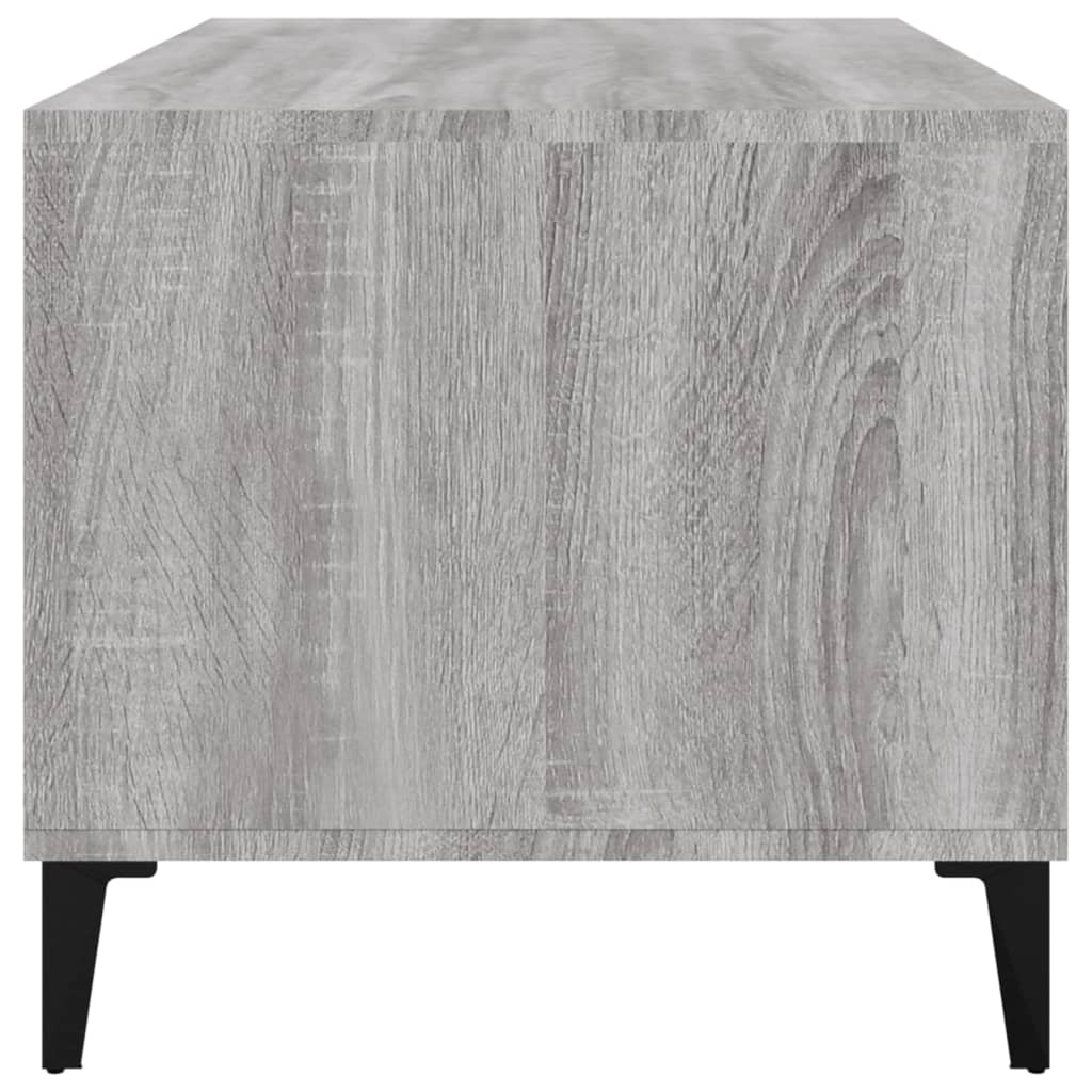 Couchtisch Grau Sonoma 90x49x45 cm Holzwerkstoff