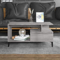 Couchtisch Grau Sonoma 90x49x45 cm Holzwerkstoff