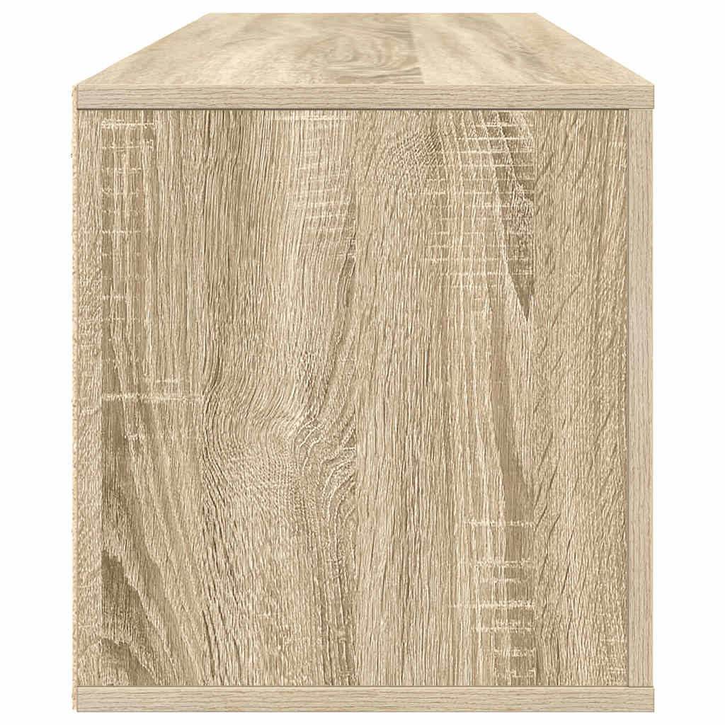 Wand-Schuhschrank Sonoma-Eiche 100x35x38 cm Holzwerkstoff