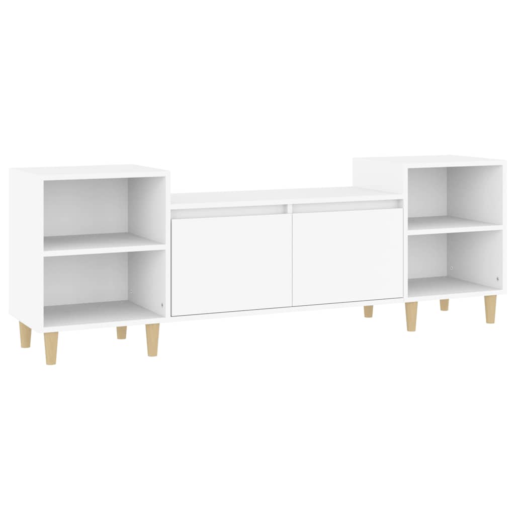TV-Schrank Weiß 160x35x55 cm Holzwerkstoff