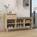 Schuhregal Sonoma-Eiche 102x36x60 cm Holzwerkstoff