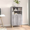 Highboard Grau Sonoma 60x36x110 cm Holzwerkstoff