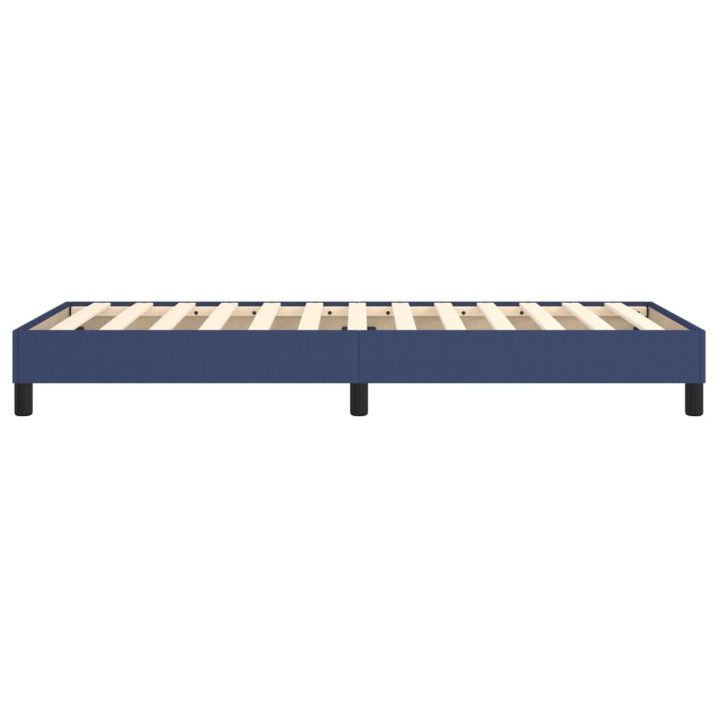 Boxspringbettgestell Blau 90x200 cm Stoff