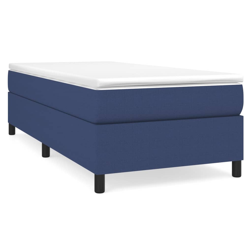 Boxspringbettgestell Blau 80x200 cm Stoff