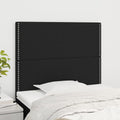 Kopfteil Schwarz 100 x 5 x 118/128 cm Stoff