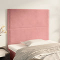 Kopfteil Rosa 90x5x118/128 cm Samt