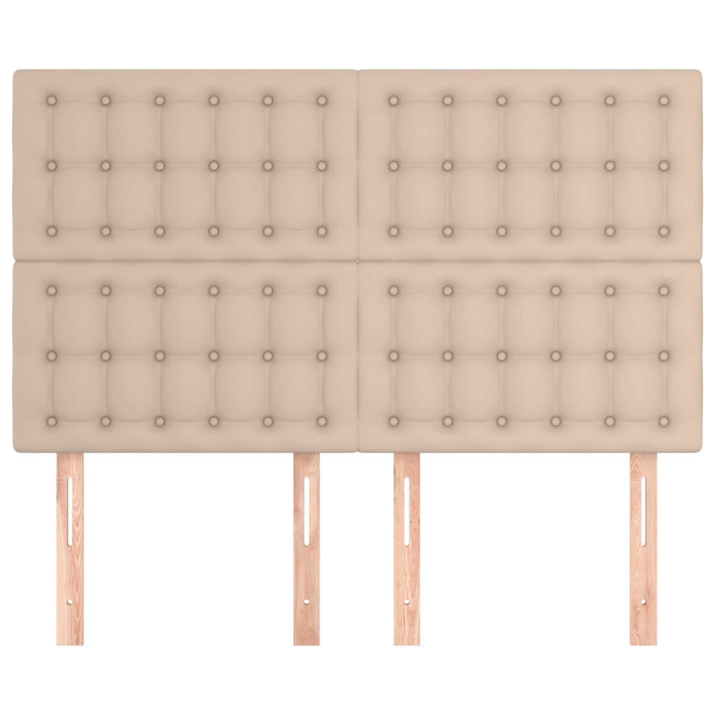 Kopfteil Cappuccino 144x5x118/128 cm Kunstleder