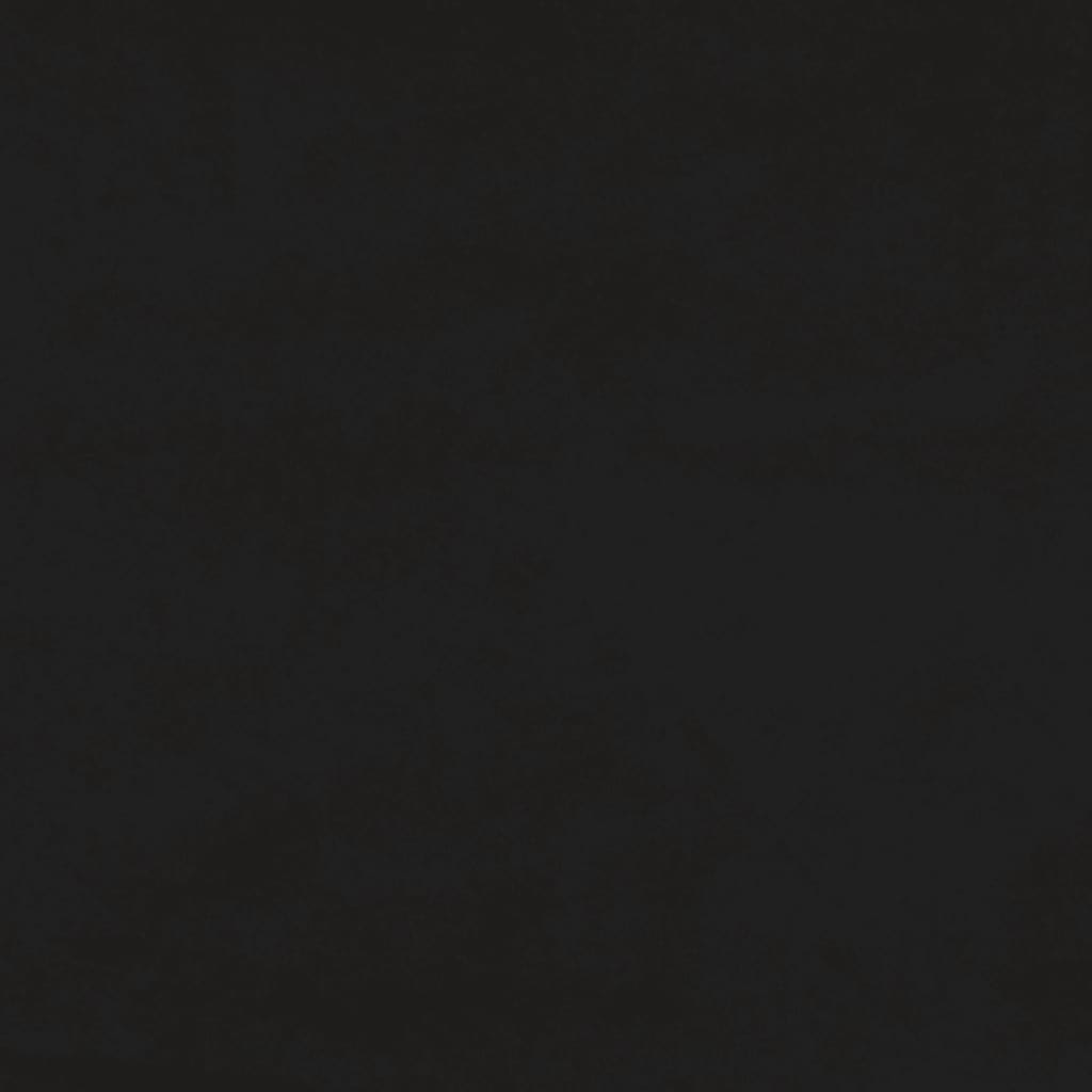 Kopfteil Schwarz 100x5x118/128 cm Samt