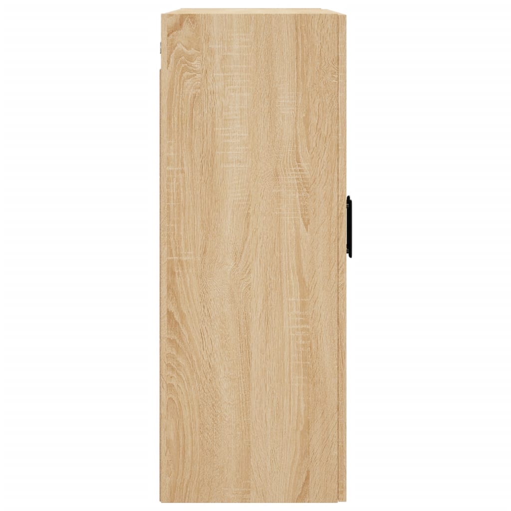 Wandschränke 2 Stk. Sonoma-Eiche 69,5x34x90 cm