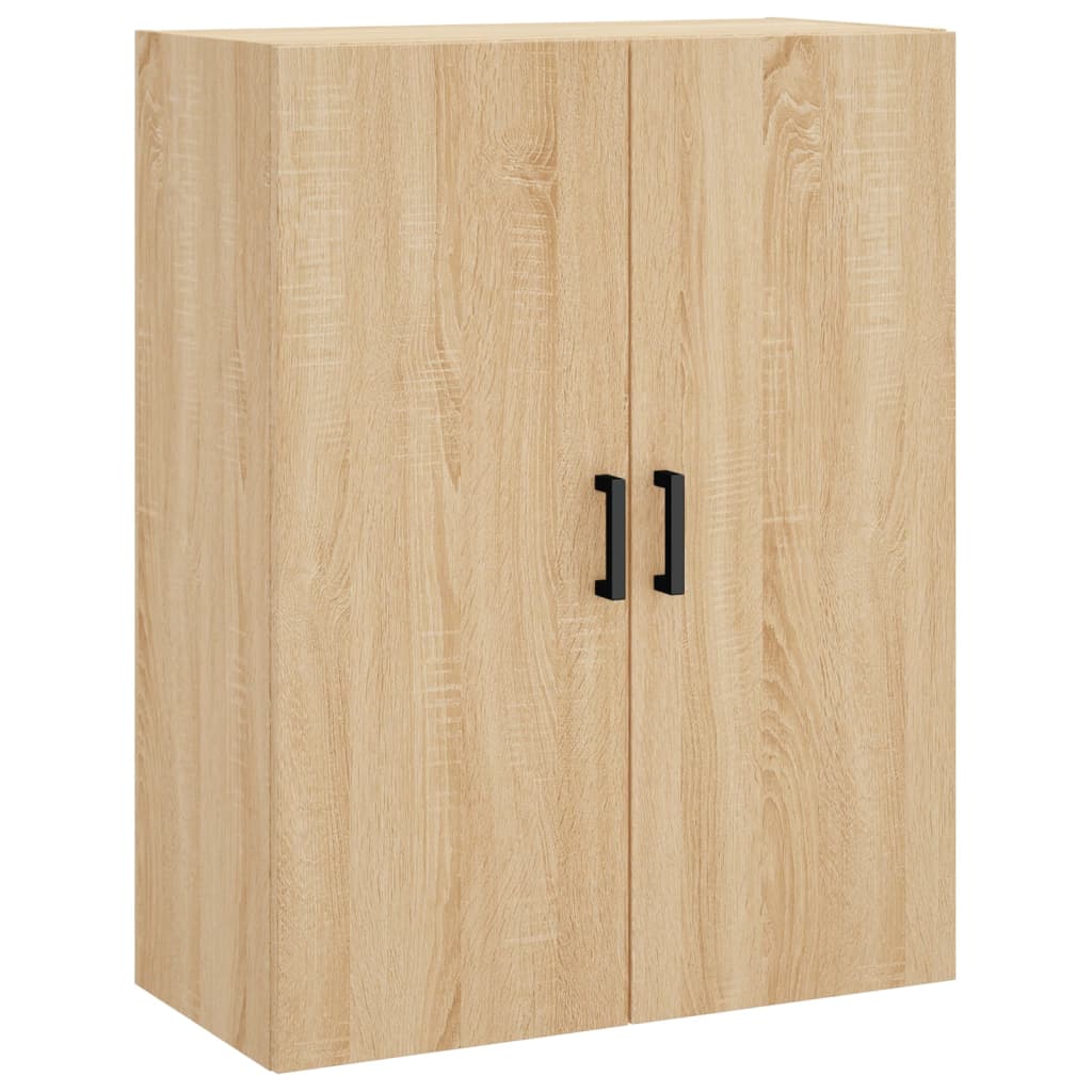 Highboard Sonoma-Eiche 69,5x34x180 cm Holzwerkstoff