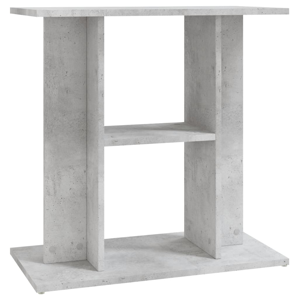 Aquariumständer Betongrau 60 x 30 x 60 cm Holzwerkstoff