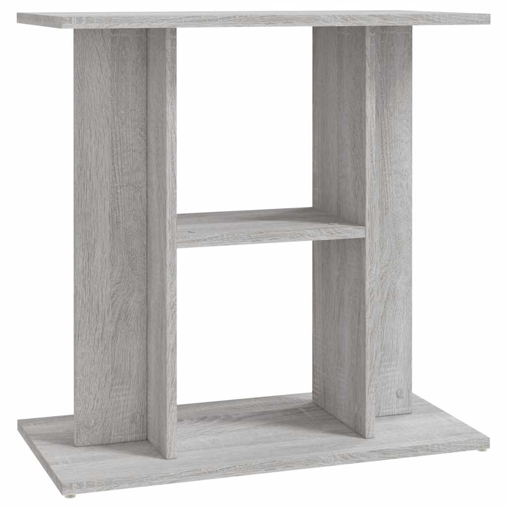 Aquariumständer Grau Sonoma 60 x 30 x 60 cm Holzwerkstoff
