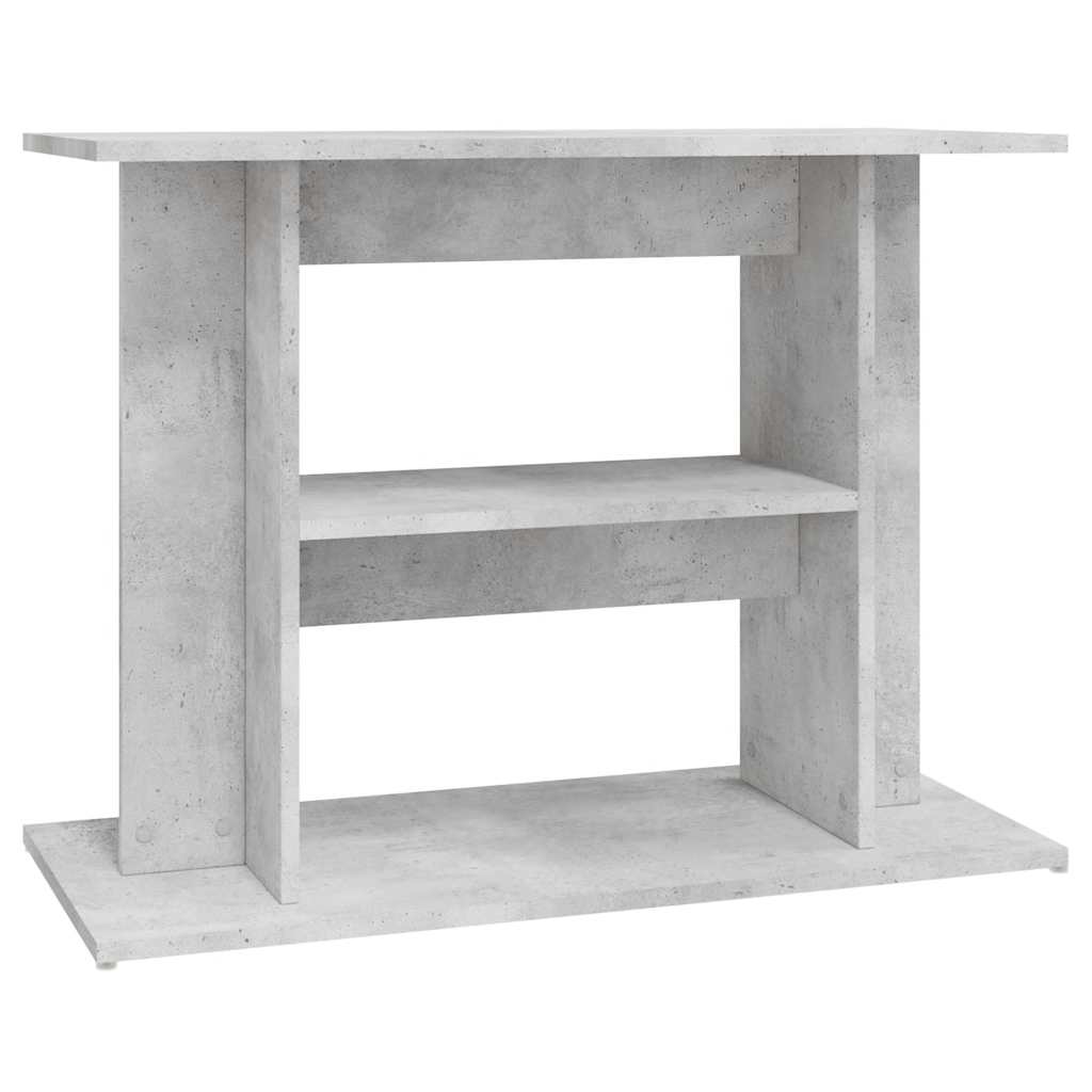 Aquariumständer Betongrau 80 x 35 x 60 cm Holzwerkstoff