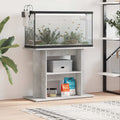 Aquariumständer Betongrau 80 x 35 x 60 cm Holzwerkstoff