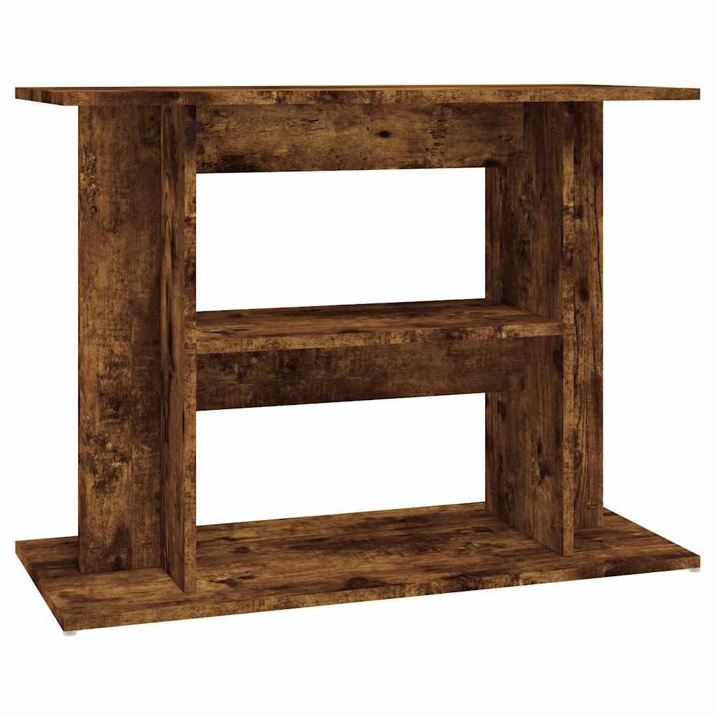 Aquariumständer Geräucherte Eiche 80 x 35 x 60 cm Holzwerkstoff