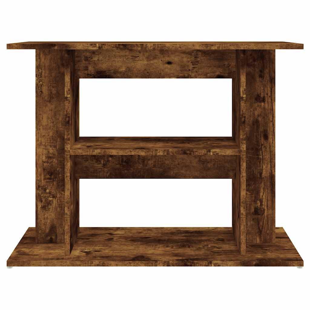 Aquariumständer Geräucherte Eiche 80 x 35 x 60 cm Holzwerkstoff