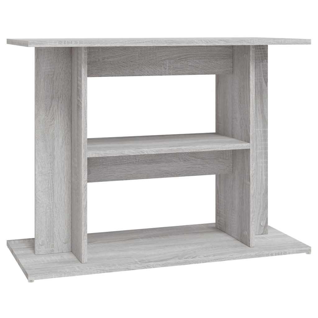 Aquariumständer Grau Sonoma 80 x 35 x 60 cm Holzwerkstoff
