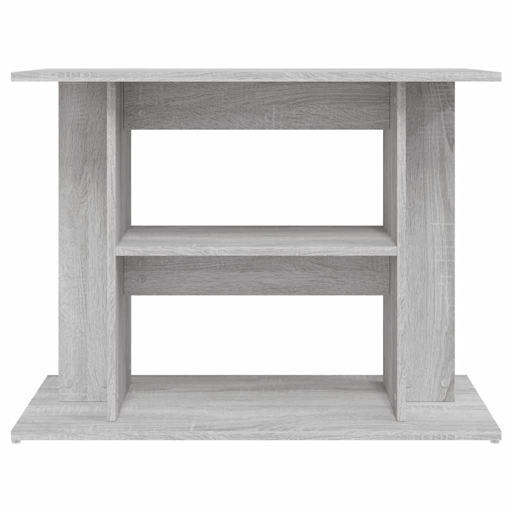 Aquariumständer Grau Sonoma 80 x 35 x 60 cm Holzwerkstoff