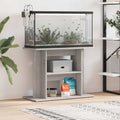 Aquariumständer Grau Sonoma 80 x 35 x 60 cm Holzwerkstoff