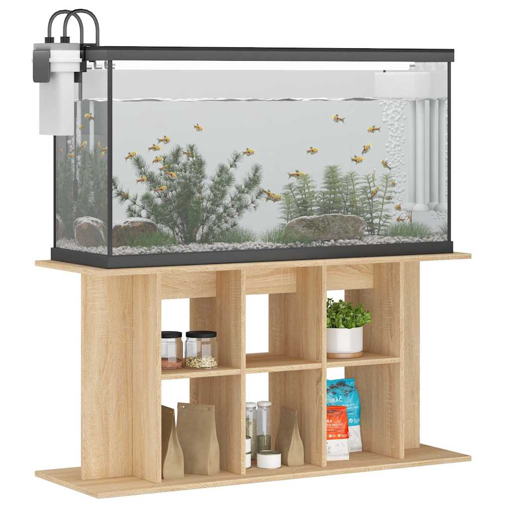 Aquariumständer Sonoma-Eiche 120 x 40 x 60 cm Holzwerkstoff