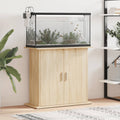 Aquariumständer Sonoma-Eiche 81 x 36 x 73 cm Holzwerkstoff