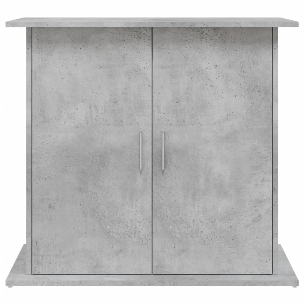Aquariumständer Betongrau 81 x 36 x 73 cm Holzwerkstoff