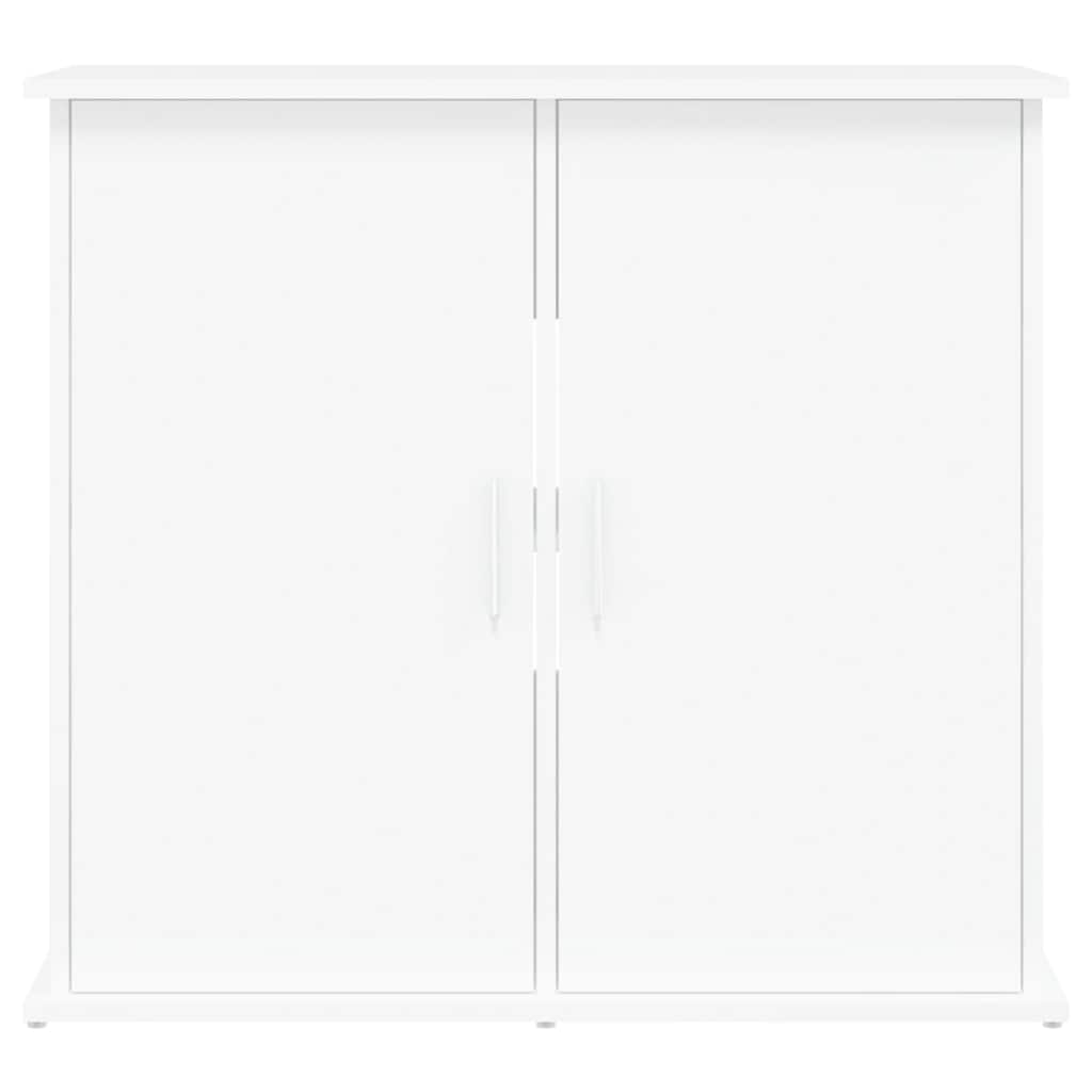 Aquariumständer Weiß 81x36x73 cm Holzwerkstoff