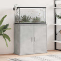 Aquariumständer Betongrau 81 x 36 x 73 cm Holzwerkstoff
