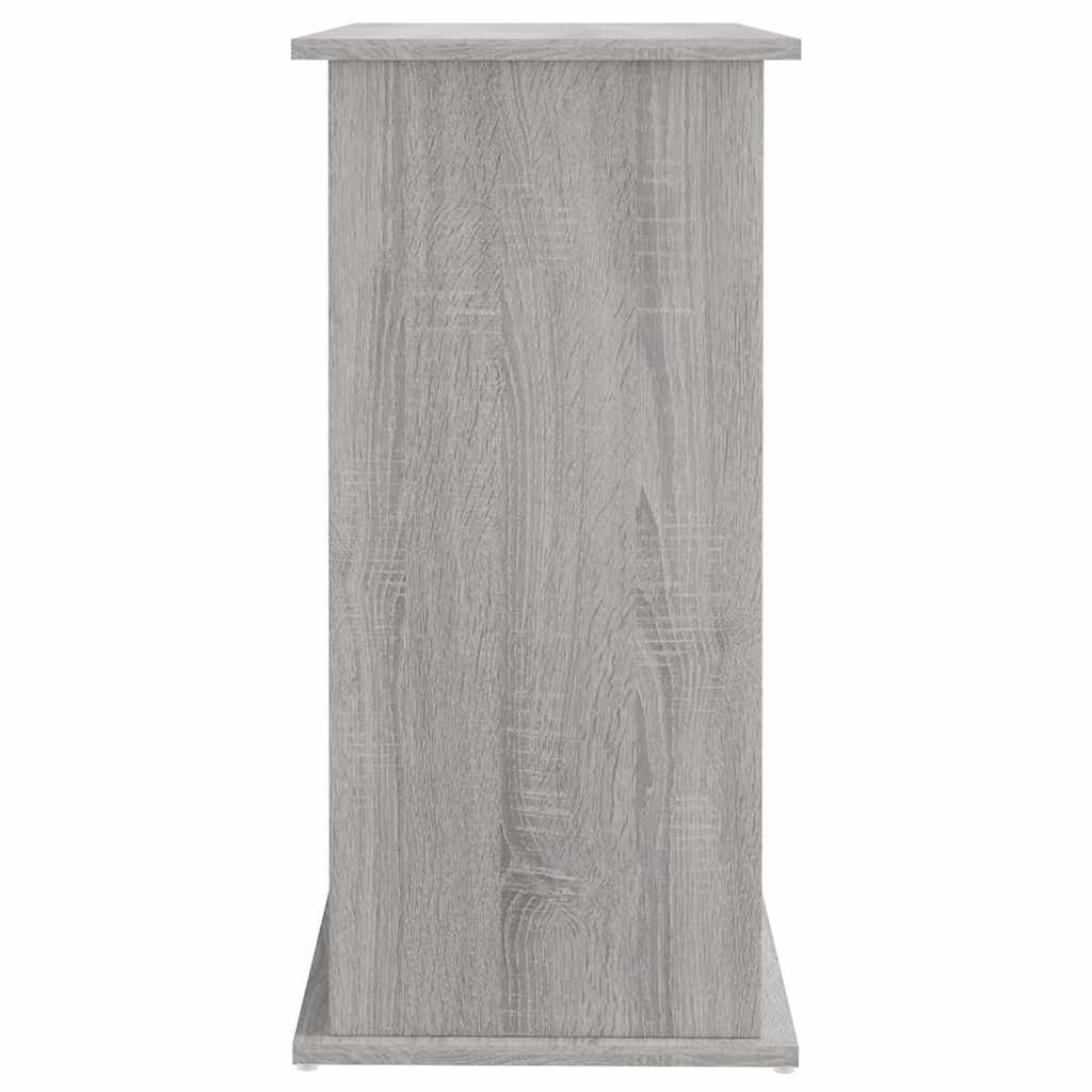 Aquariumständer Grau Sonoma 81x36x73 cm Holzwerkstoff