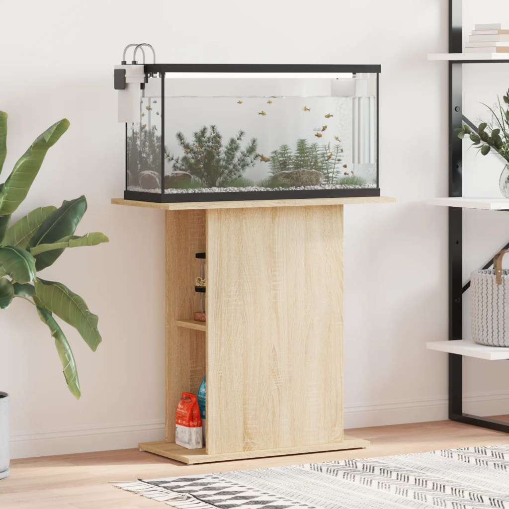 Aquariumständer Sonoma-Eiche 75 x 36 x 72,5 cm Holzwerkstoff