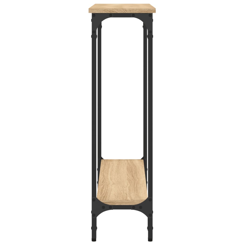 Konsolentisch Sonoma-Eiche 75 x 22,5 x 75 cm Holzwerkstoff