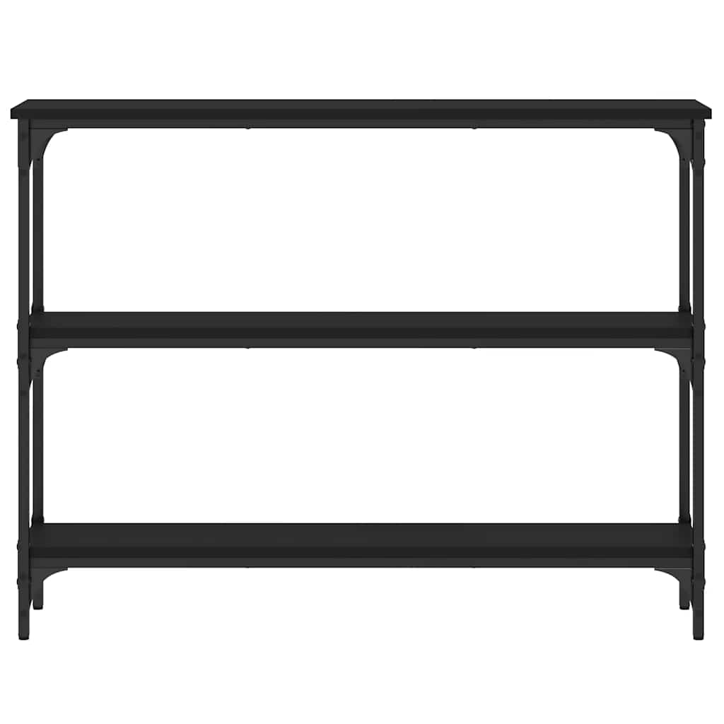 Konsolentisch Schwarz 100x22,5x75 cm Holzwerkstoff