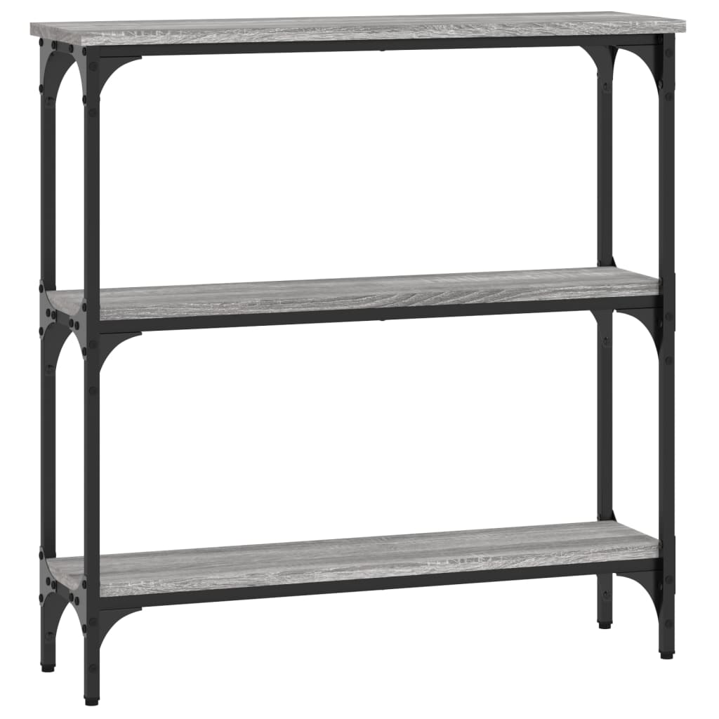 Konsolentisch Grau Sonoma 75x22,5x75 cm Holzwerkstoff