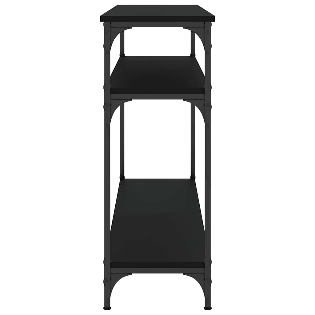 Konsolentisch Schwarz 100x29x75 cm Holzwerkstoff