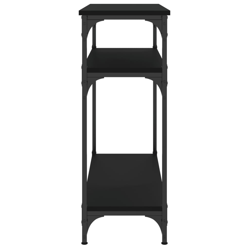 Konsolentisch Schwarz 75x29x75 cm Holzwerkstoff