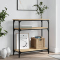 Konsolentisch Sonoma-Eiche 75x29x75 cm Holzwerkstoff