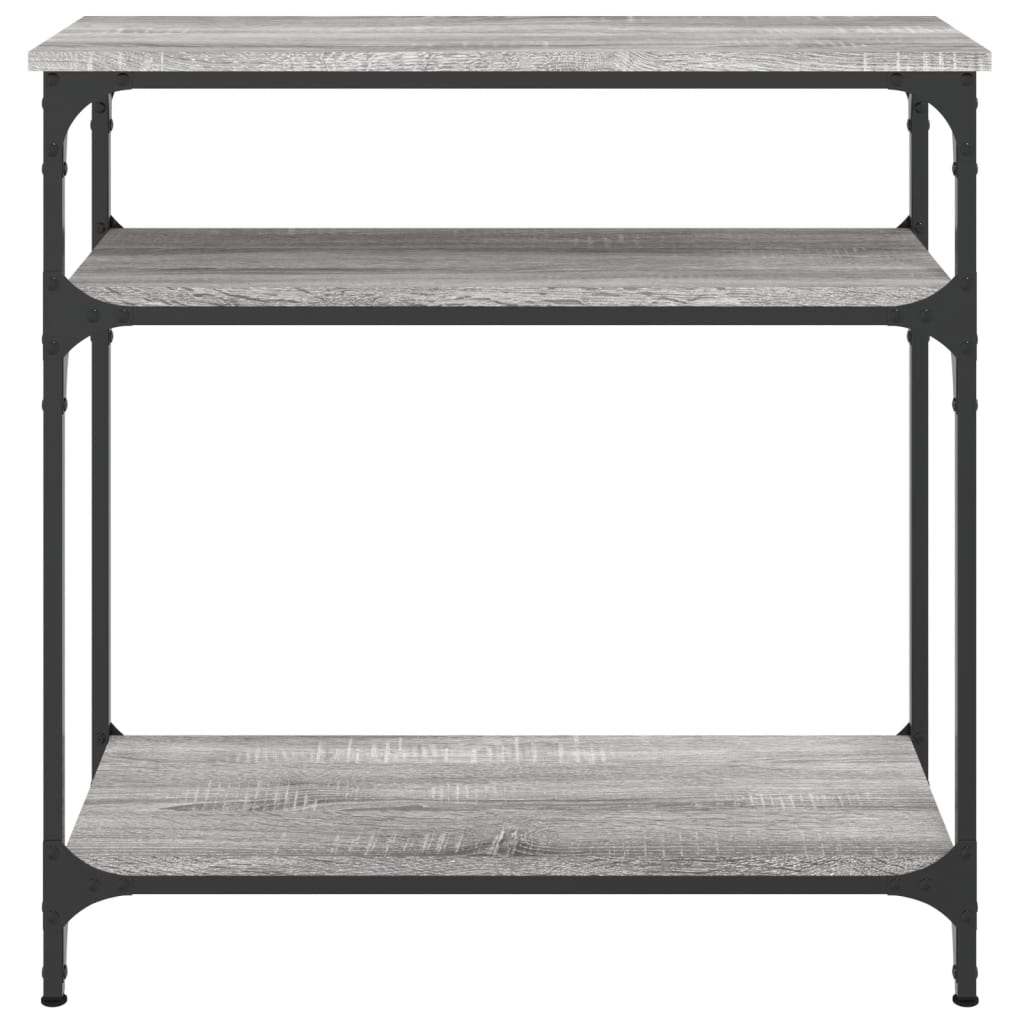Konsolentisch Grau Sonoma 75x29x75 cm Holzwerkstoff
