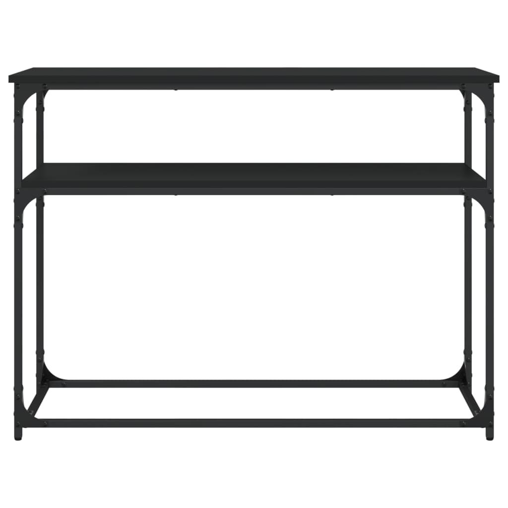 Konsolentisch Schwarz 100x35,5x75 cm Holzwerkstoff