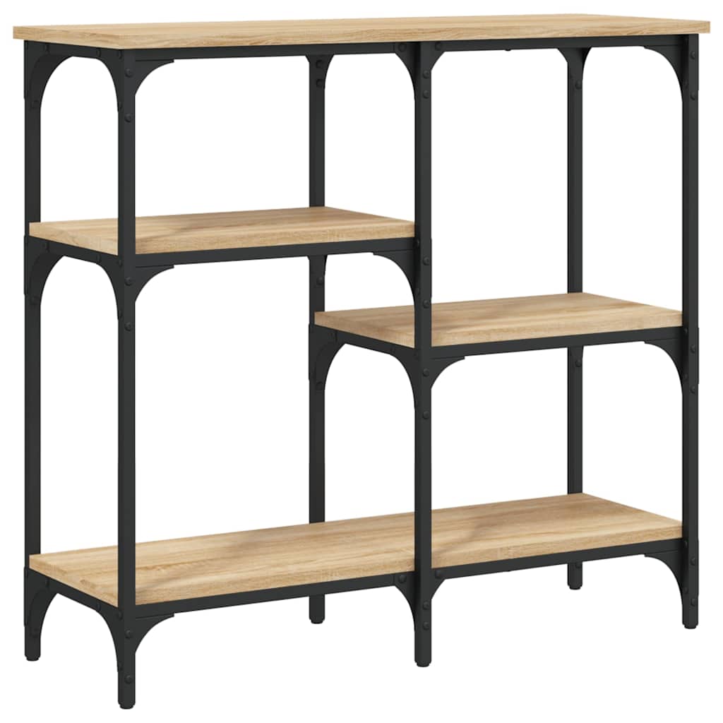Konsolentisch Sonoma-Eiche 80 x 29 x 75 cm Holzwerkstoff